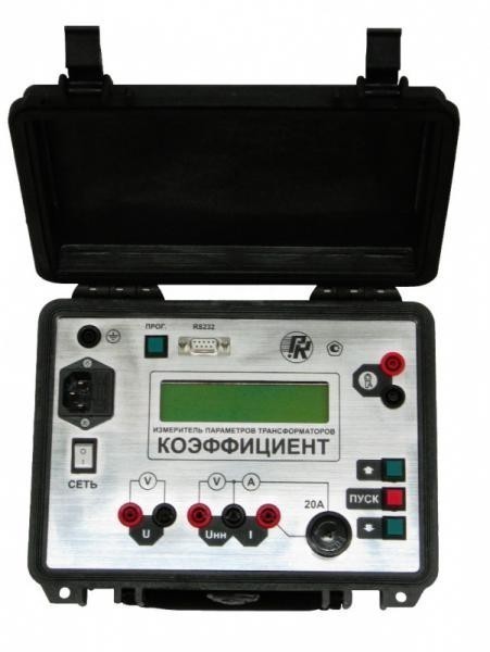 КОЭФФИЦИЕНТ - прибор для измерения параметров силовых трансформаторов