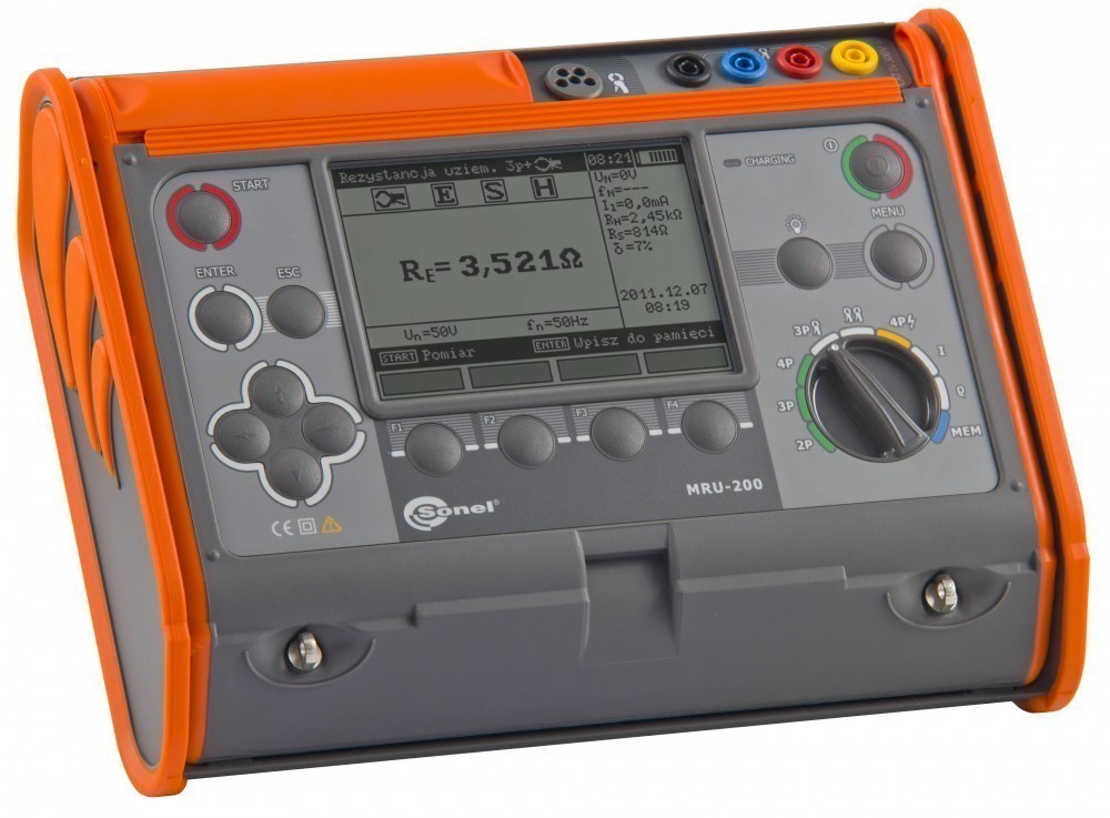 Sonel MRU-200 - измеритель параметров заземляющих устройств