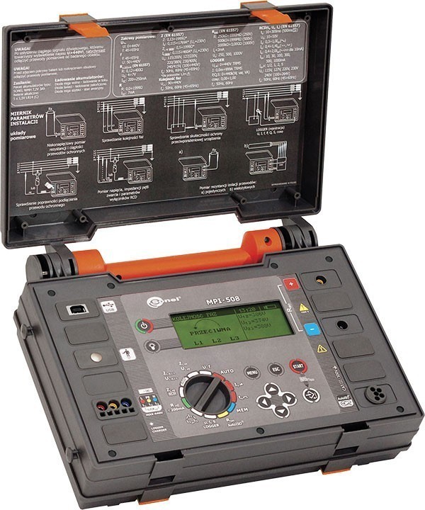 MPI-508 — измеритель параметров электробезопасности электроустановок