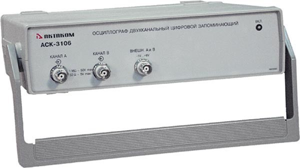 АСК-3106 — 2-х канальный осциллограф - приставка к ПК