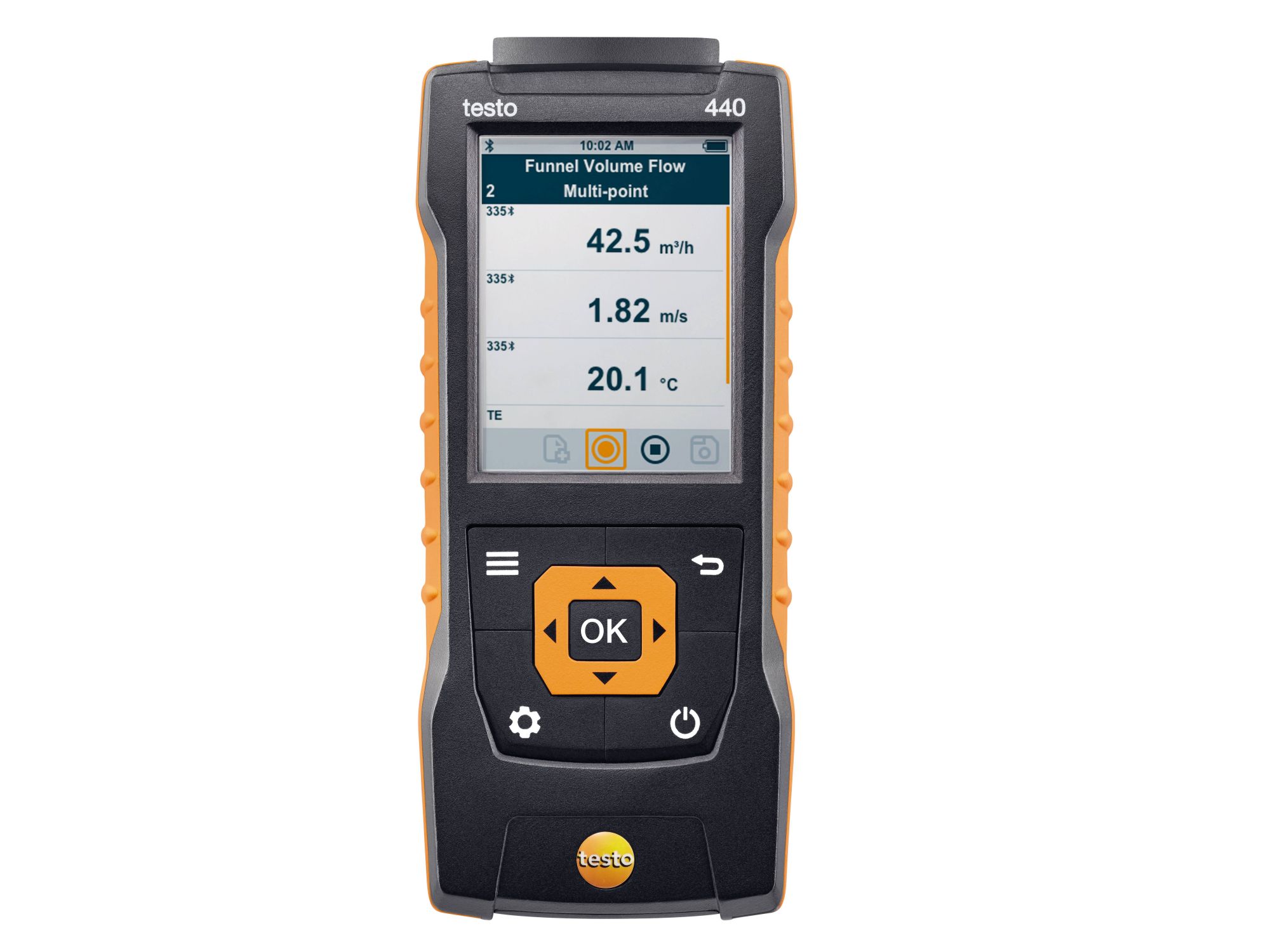 Testo 440 (0560 4401) - Прибор для измерения скорости и оценки качества воздуха в помещении