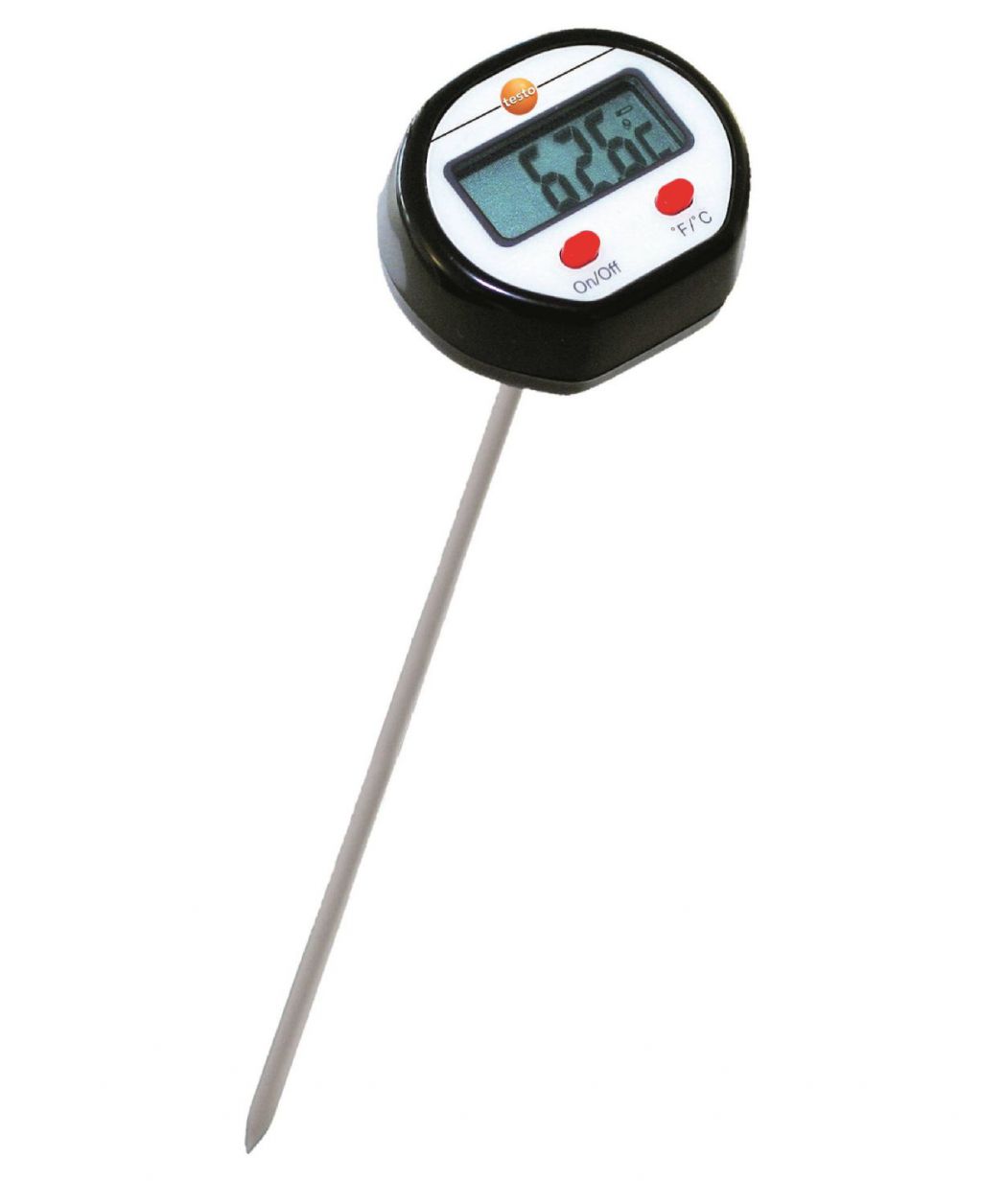 Testo мини-термометр погружной/проникающий стандартный — для измерений температуры воздуха, мягких или сыпучих субстанций, жидкостей