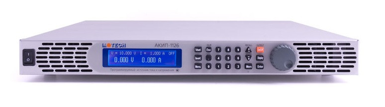 АКИП-1129 — лабораторный импульсный программируемый источник питания постоянного тока