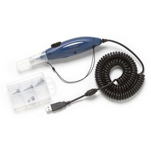 Fluke FI-1000-KIT — USB-видеомикроскоп для инспектирования оптоволокна с комплектом адаптеров