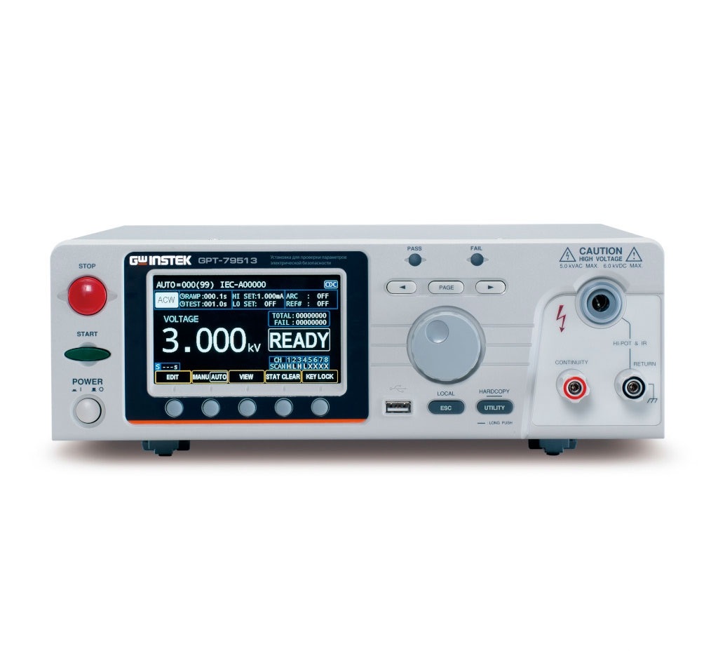 GPT-79513 — установка для проверки параметров электрической безопасности