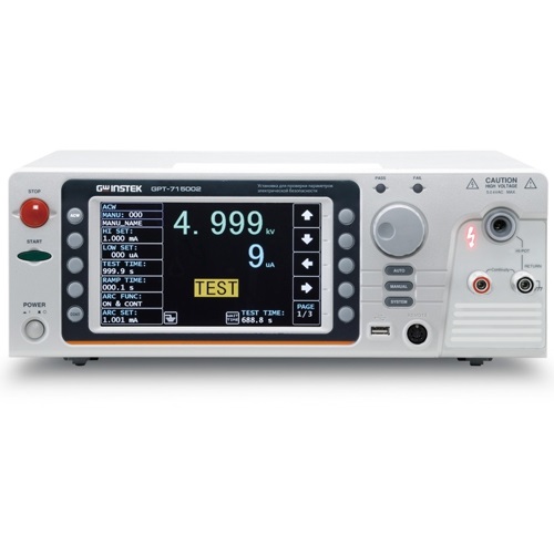 GPT-715002 — установка для проверки параметров электрической безопасности