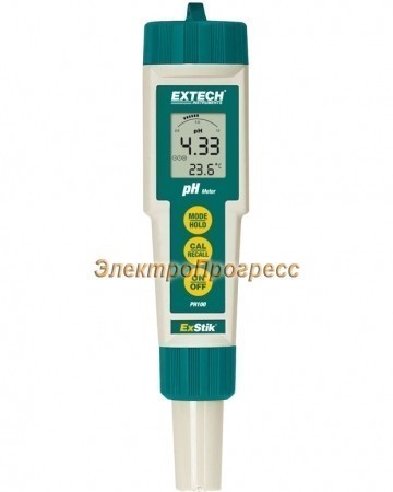 Extech PH110 - Водонепроницаемый восполняемый рН-метр ExStik®