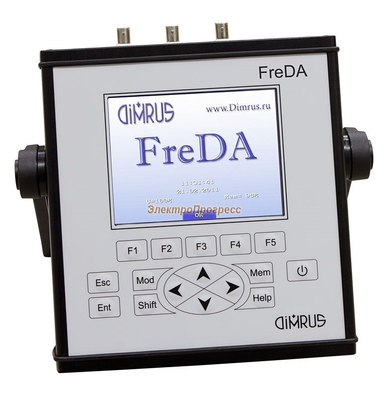 FreDA - переносной прибор для анализа частотных характеристик изоляции высоковольтного оборудовани