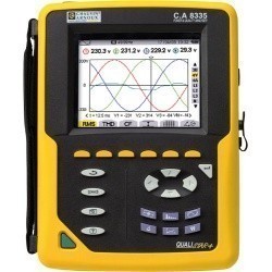 C.A 8335 QUALISTAR PLUS+AmpFlex450 - анализатор параметров электросетей (с клещами AmpFlex 450 мм)