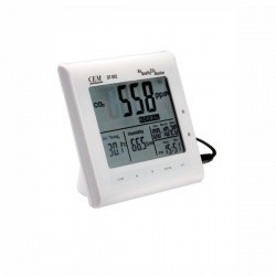 DT-802 - анализатор качества воздуха настольный с часами и календарем
