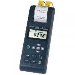 Extech 422324 - Термометр с принтером, двойным входом и сигнализацией, до 1333°С
