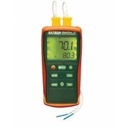 Extech EA10 - Термометр двойного ввода с регистрацией данных, до 1360°С