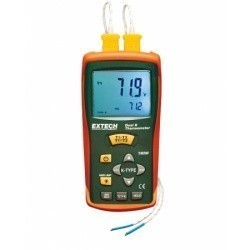 Extech TM200 - Термометр двойного ввода с термопарой типа К, до 1372°С