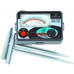 KEW 4102A - аналоговый измеритель сопротивления заземления