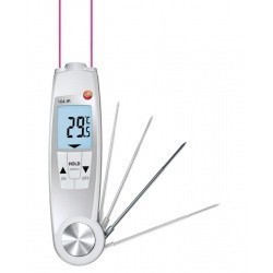 Testo 104-IR (0560 1040) комбинированный термометр для инфракрасных и погружных измерений температуры