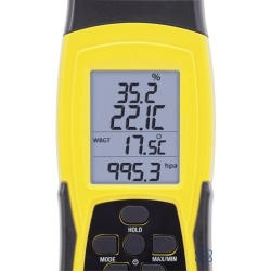 Trotec TC100 — термогигрометр с измерением WBGT-индекса