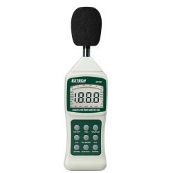 Extech 407750 - Цифровой измеритель шума с ПК интерфейсом