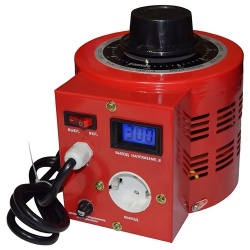 SUNTEK 2000ВА RED — автотрансформатор ЛАТР однофазный 0-300 Вольт (8А
