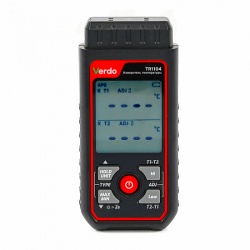 VERDO TR1104 Измеритель температуры с выносным зондом K/J-типа
